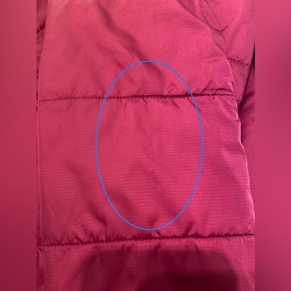 Women’s The North Face lightweight short dark Fuchsia Jacket size small - Picture 13 of 14